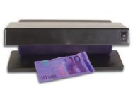 MONEY DETECTOR UV CON 2 LAMPADE