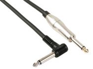 CAVO AUDIO JACK/JACK 90° MONO 6,35 MM - 6 METRI