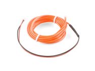 CAVO ELETTROLUMINESCENTE ARANCIONE - 3 METRI