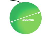 SFERA LUMINOSA 125 LED CON CONTROLLO DMX