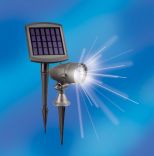 Lampada solare da esterno per giardino in alluminio 