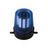 Lampeggiante a LED BLU effetto rotante - 12 V