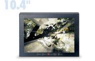 Monitor TouchScreen 10.4" LCD da incasso con contenitore in alluminio