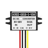 Convertitore DC-DC Ingresso 8-58 V - Uscita 5V-2A