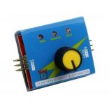 Mini Tester per servo RC e Controller di velocità ESC a 3 canali