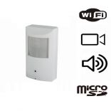 Registratore Audio-Video WI-FI criptato in sensore PIR