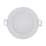 Faretto tondo da incasso a parete o soffitto con LED bianco caldo da 5W